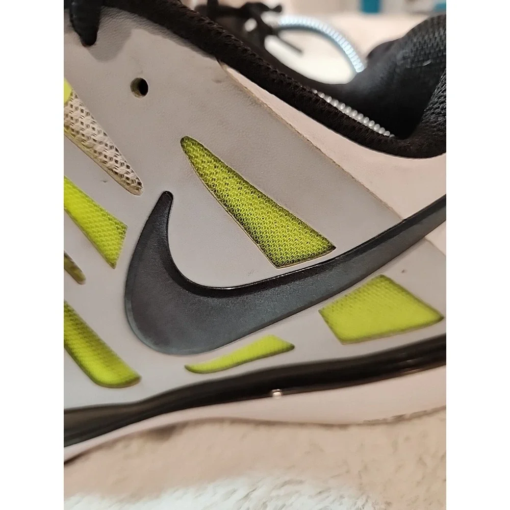 Nike‎ Zoom Vapor 9 Tour Platinum Volt Federline Tennis Shoes Sneakers Men's 11.5